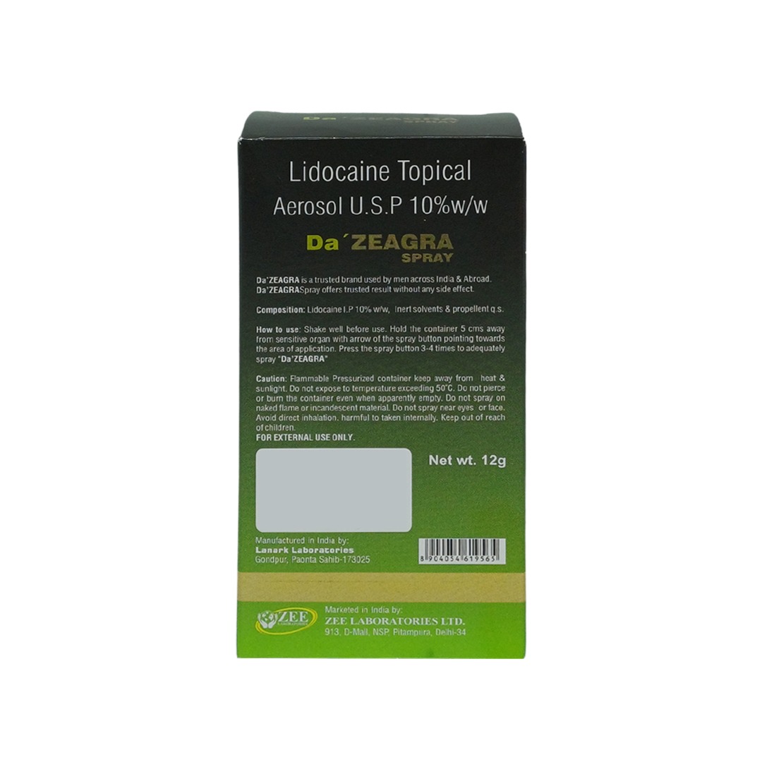 Da'Zeagra Spray For Men